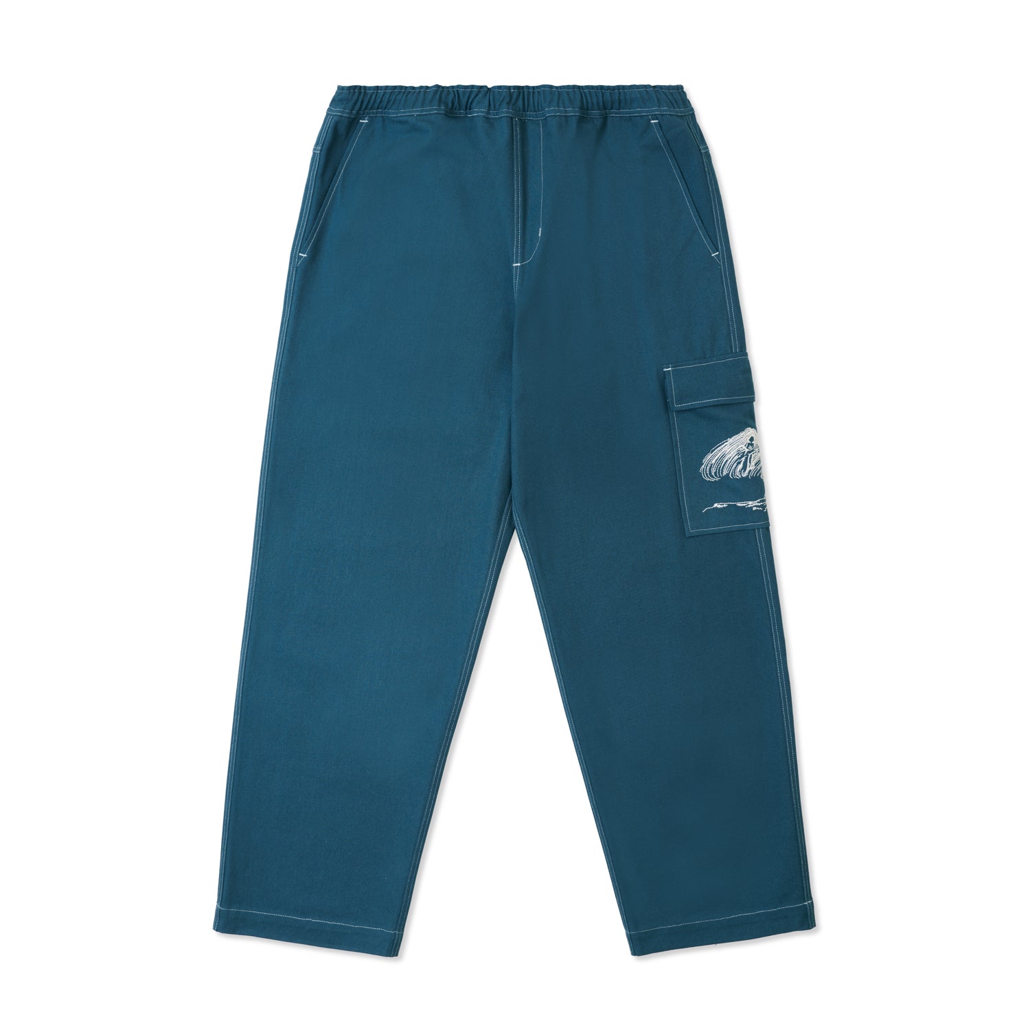 Come Sundown Twist Pants - Slate